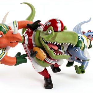 Dino Sports Football Book by Carolrhoda – Kindergarten Series-0