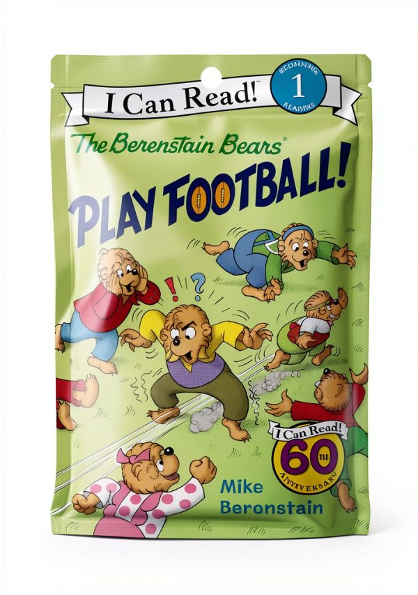 I Can Read Level 1 Football Book by HarperCollins-0