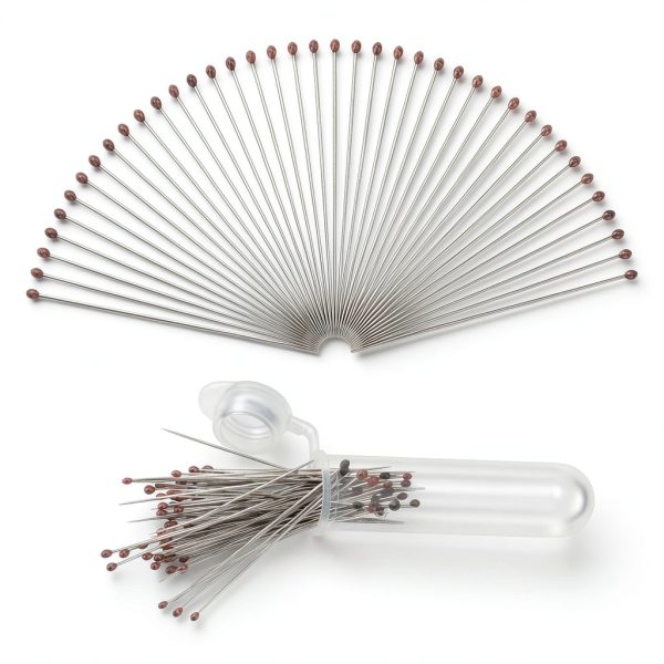 Insect Pins OIIKI LH2261-CA Stainless Steel 3‑Size Set with Bottle-2