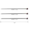 Insect Pins OIIKI LH2261-CA Stainless Steel 3‑Size Set with Bottle-1