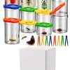 Bug Exploration Kit Halloscume Outdoor Insect Catcher with 12 Viewers-7