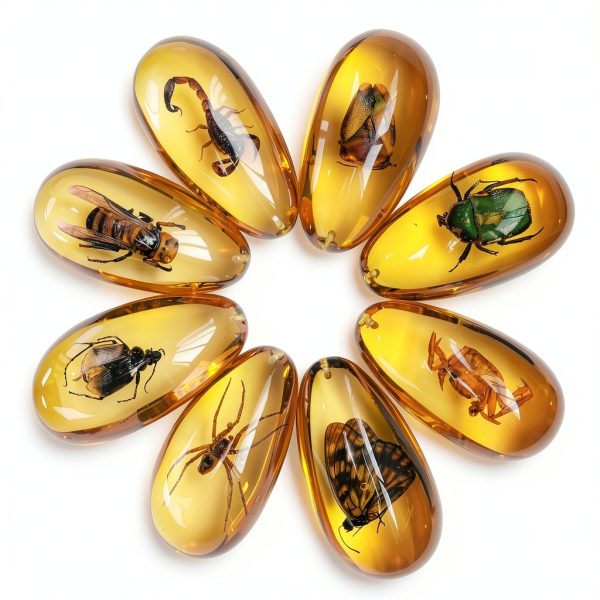 Western Eagle Workshop Insect Resin 8‑Specimen Educational Set-1