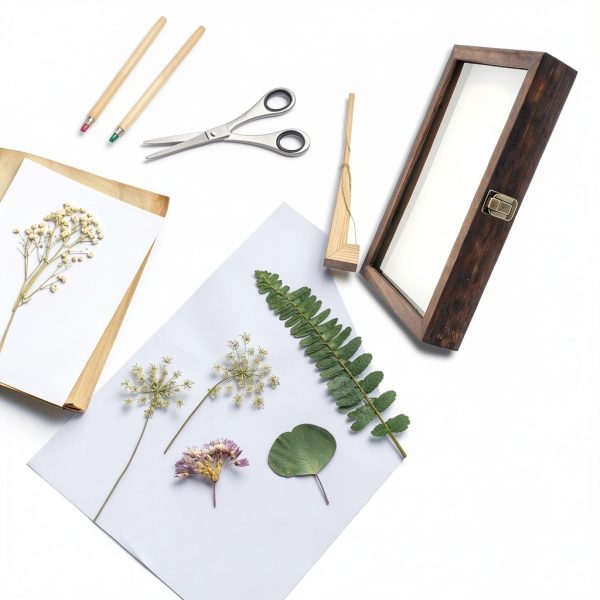 Butterfly Specimen Display Box Cabilock Wood Frame Transparent Lid-8