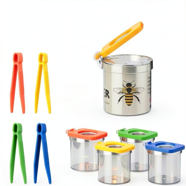 Bug Exploration Kit Halloscume Outdoor Insect Catcher with 12 Viewers-1