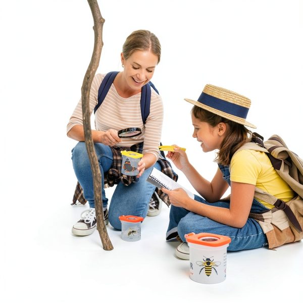 Bug Exploration Kit Halloscume Outdoor Insect Catcher with 12 Viewers-6