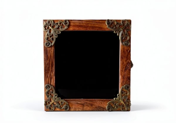 GO LUCKY Square Insect Display Case with EVA Foam Board 4.3x4.3x0.8-2