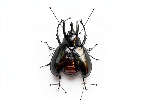 LittleCaterpillar Entomology Kit with Real Beetle Specimen and Tools-2