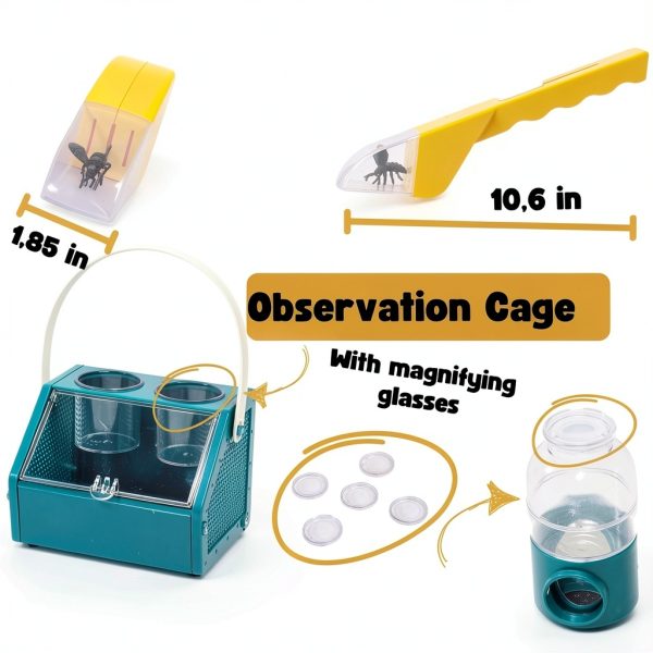 Bug Catching Kit by MAVE SPARKS 63-Piece Kids Outdoor Exploration Set-5