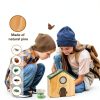 Bug Catcher for Kids & Kids Explorer Kit, Outdoor Toys with Portable Wooden Bug House, Butterfly Net, Magnifying Glass, 10 Insect ID Cards for Toddler 3-8 Year Old Outdoor Explore Toy Gift-1