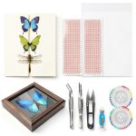 Insect Pinning Kit 18pcs TASOMUTY Entomology Set with Foam Board-0