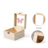 20 PCS Insect Specimen Tools Kit 4 Wooden Display Case Box with Clear Top 10 Sheets Thin Tracing Paper 2 EVA Foam Pinning Board 200 Pins 2 Tweezers 1 Scissors Tools for Winter Bugs Collection-1