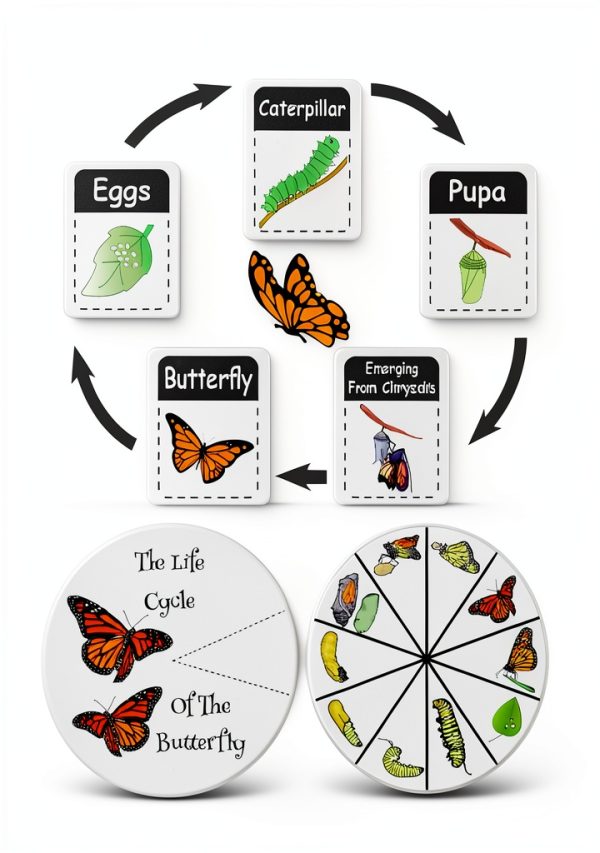 Butterfly Specimen Kit by Dddzerong with Display Case and Tools-3