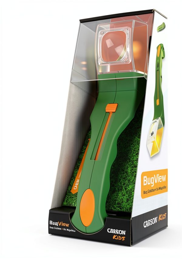 Carson BugView Bug Catcher Indoor and Outdoor Tool and Magnifier for Kids and Adults - Set of 6 (HU-10MU)-1