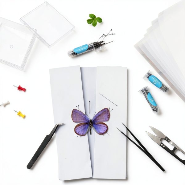 Taiyin Insect Specimen Tools Kit with Display Case and EVA Foam Boards-6